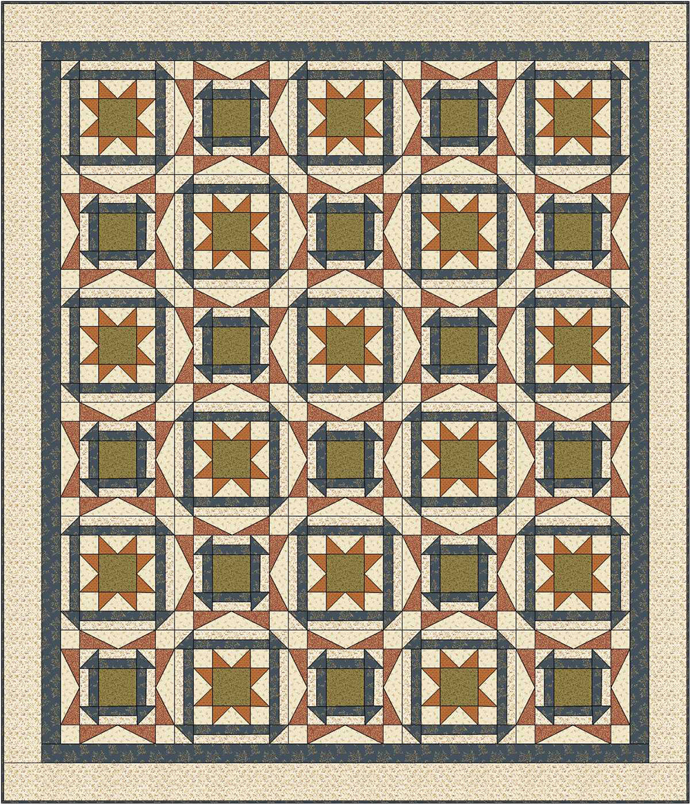 Churning Stars (presale) Woolen Willow Designs