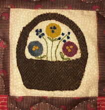 Load image into Gallery viewer, Mini Wool Block Quilt Weekly Sew Along - Block 3