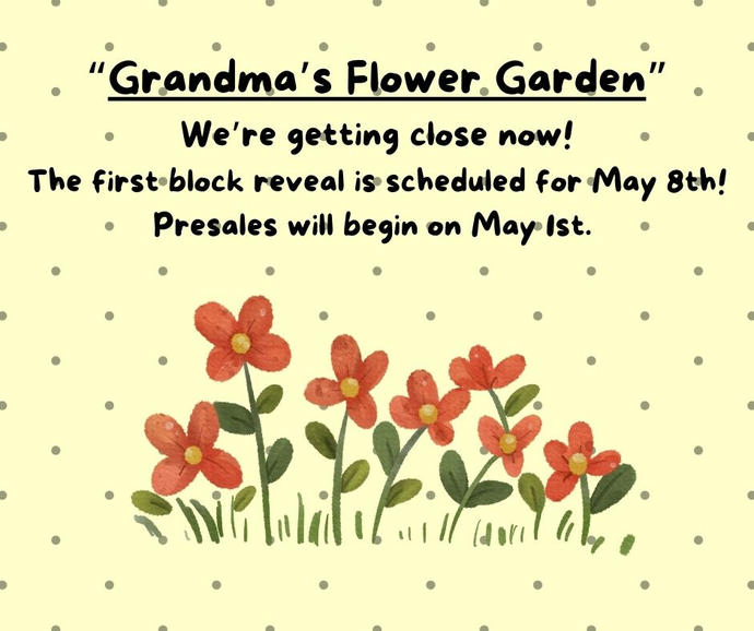 Grandmothers Flower Garden Sew along block #6
