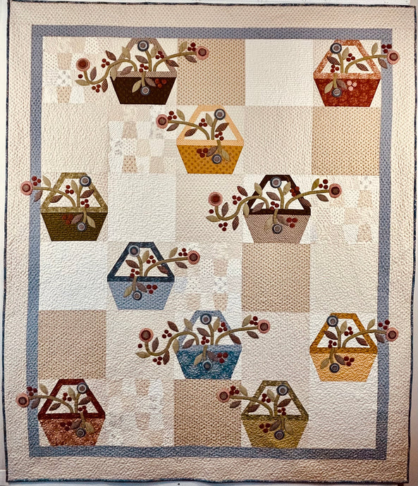 Baskets A Plenty quilt pattern 72