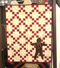 Load image into Gallery viewer, Gingerbread Chain small quilt Downloadable file