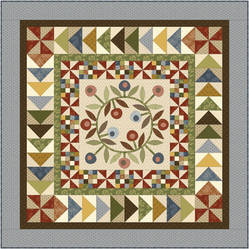 Ring Around the Posies quilt pattern 54
