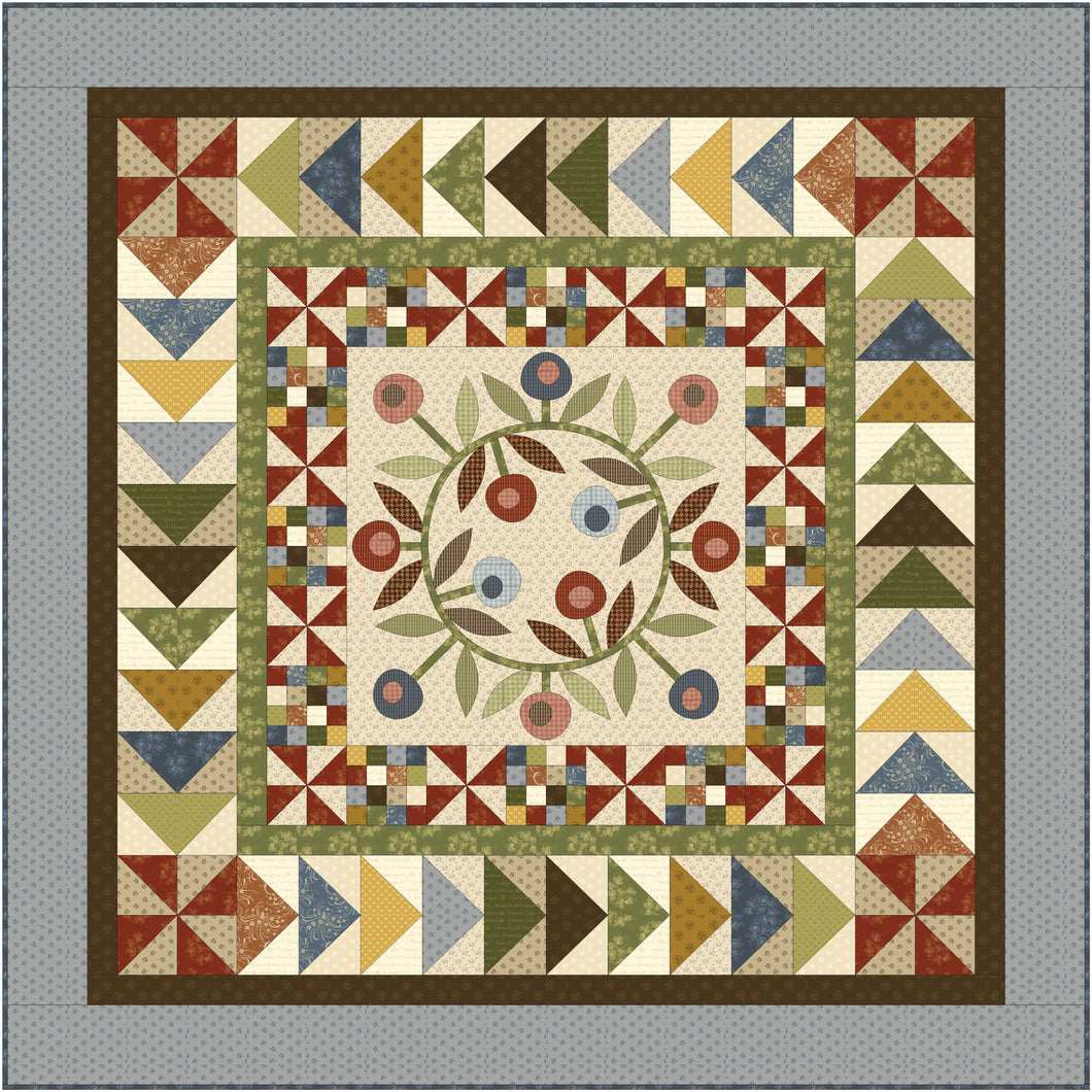 Ring Around the Posies quilt pattern 54