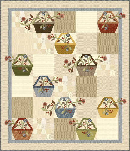 Baskets A Plenty quilt pattern 72
