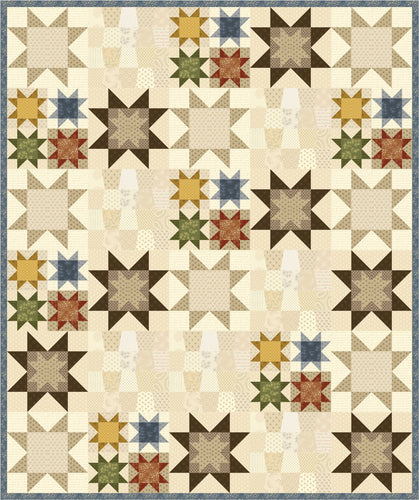 Stash Happy Stars quilt pattern 60