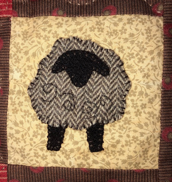 Mini Wool Block Quilt Weekly Sew Along - Block 6 – Woolen Willow Designs