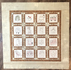 Mini Wool or Embroidery Quilt