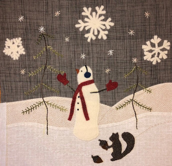 Let it Snow Primitive Pattern