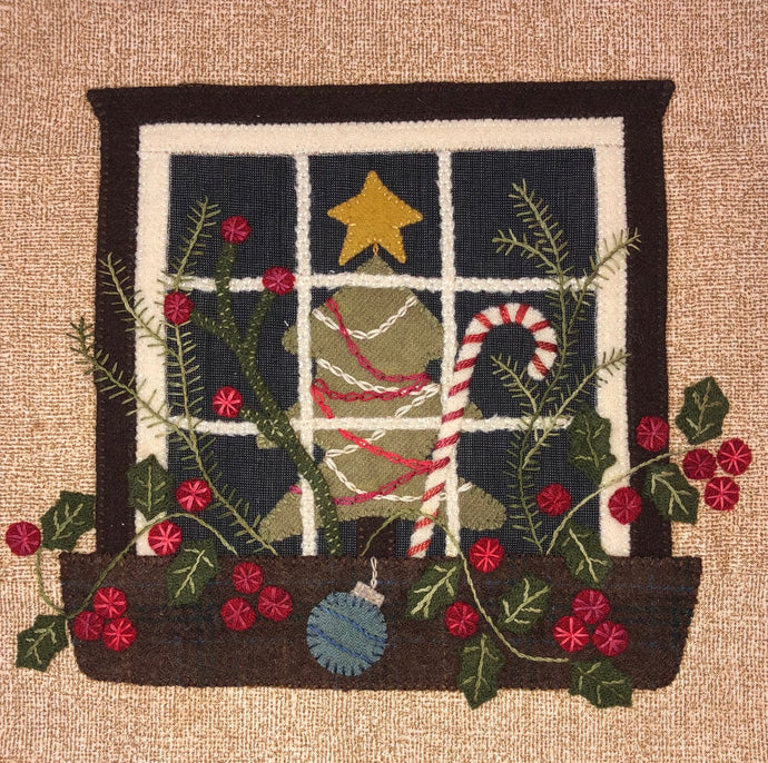 Copy of Wooly Window Boxes Stitch Along Block 12