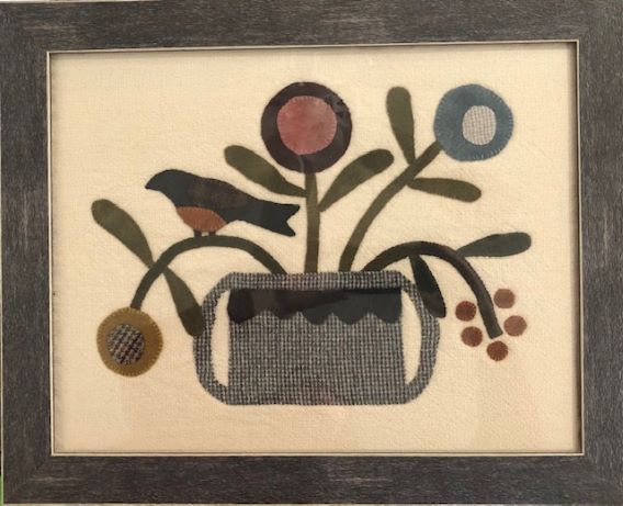 Basket of Spring Primitive Pattern – Woolen Willow Designs