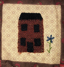Load image into Gallery viewer, Mini Wool Block Quilt Weekly Sew Along - Block 11 House