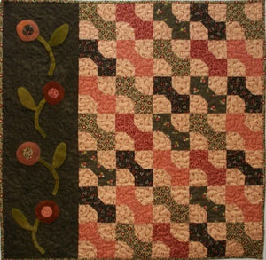 Buttons and Bows Primitive Quilt Pattern