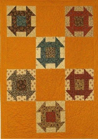 Cheddar Churn Primitive Quilt Pattern - Digital Download
