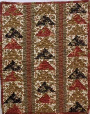 Flying Geese Primitive Quilt Pattern - Digital Download