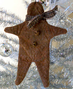 Primitive Gingerbread Christmas Ornament