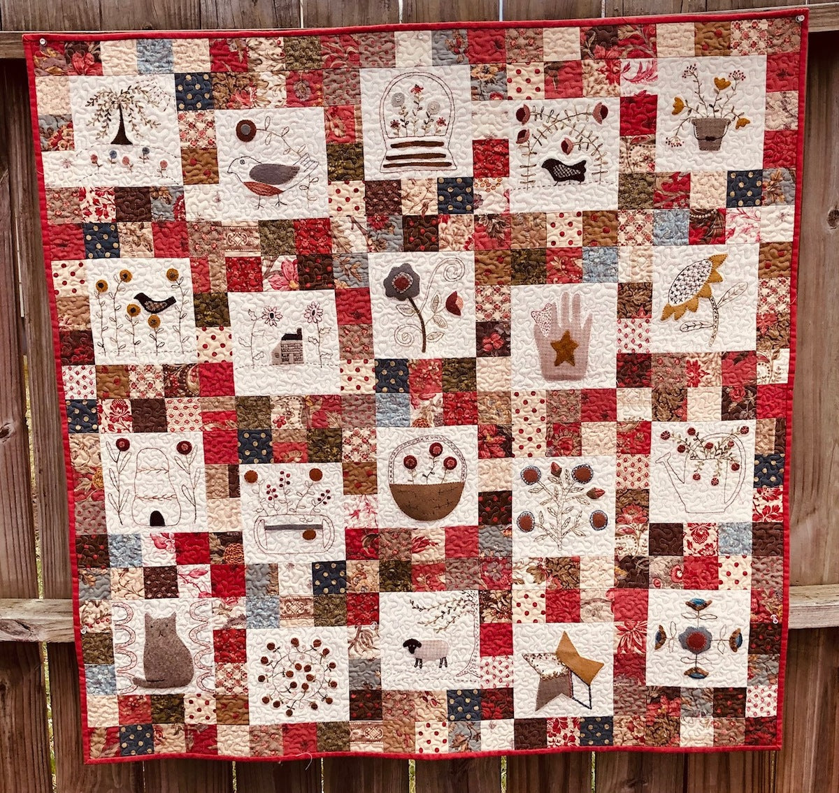 Sweet & Simple Stitchery A 10 Week Project Woolen Willow Designs