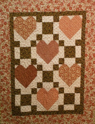 Be Mine Primitive Quilt Pattern