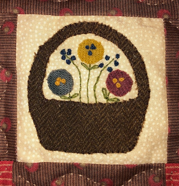 Mini Wool Block Quilt Weekly Sew Along - Block 3 – Woolen Willow Designs