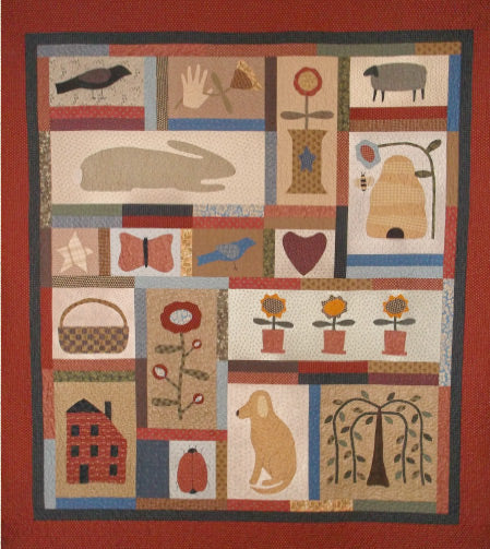 Wild Wonderful West Virginia Primitive Quilt Pattern